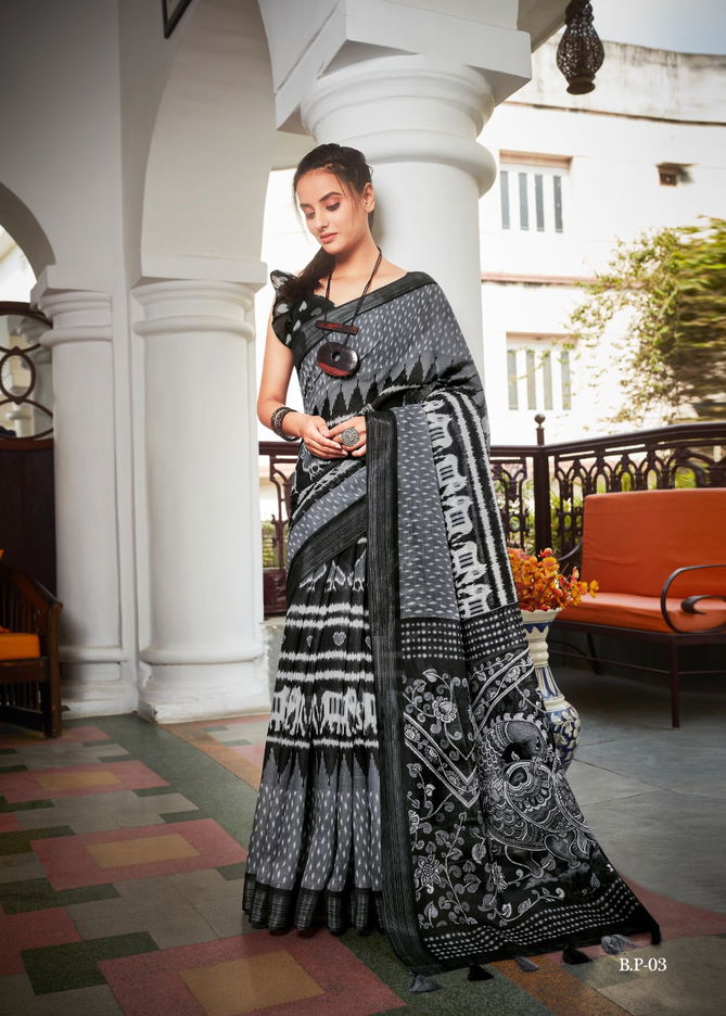 Shvetambar Black Patola Wholesale Designer Saree Catalog